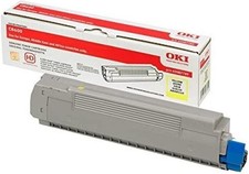 OKI 43487709 Cartuccia Toner Originale OKI, Giallo, Standard, 6000 pagine