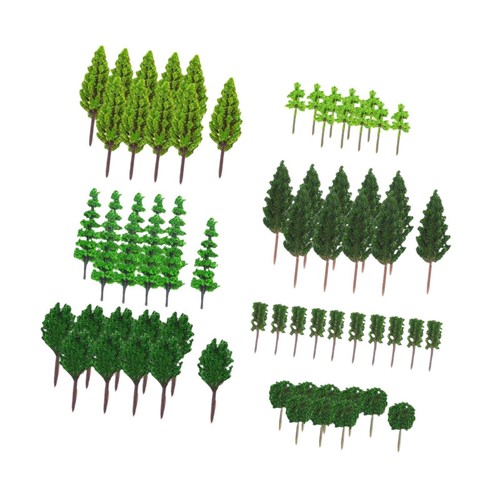 70x alberi modello decorazioni - alberi,