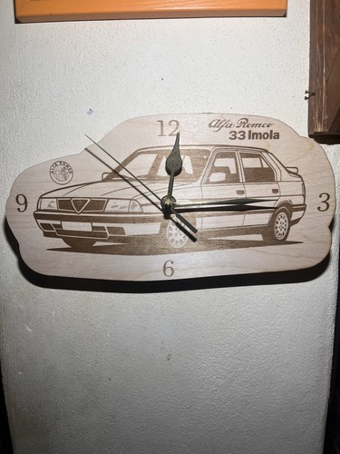 Orologio parete alfa romeo - orologio,