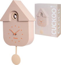 - Orologio a Cucù Beige Con