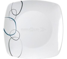 Piatto piano 26x26 cm Melamina