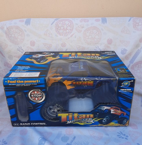 Titan monster truck automobile - monster,