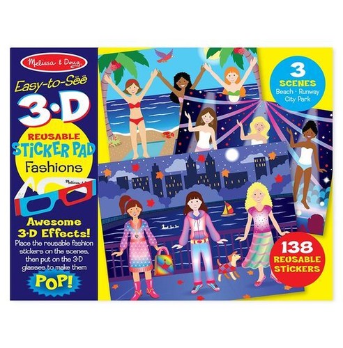 Blocco adesivi 3d - blocco,