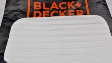 BLACK+DECKER Panno Bianco in Microfibra per lavapavimenti a vapore Steam-Mop