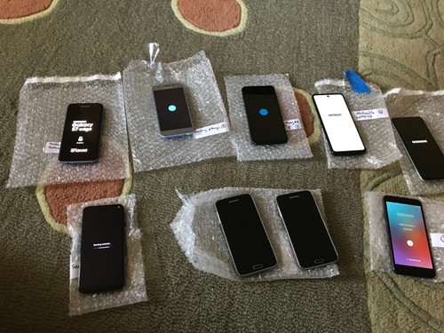 Lotto cellulari samsung - x9,