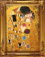 Gustav Klimt - Il Bacio -