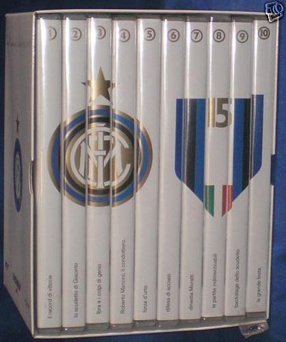 Box cofanetto dvd inter - 10,