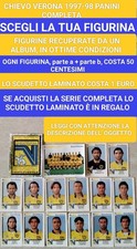 CHIEVO VERONA 1997-98 SCEGLI