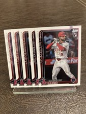 Lotto 5 giocatori di carte Topps Update 2025 Matthew Lugo Rookie RC #US314 Angels