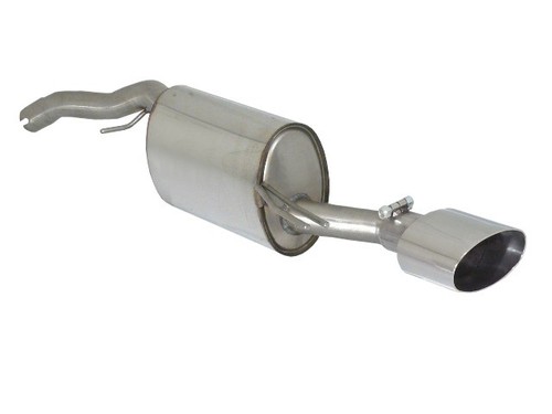 Posteriore inox con terminale