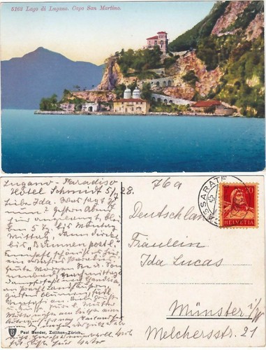Lago lugano svizzera - di,