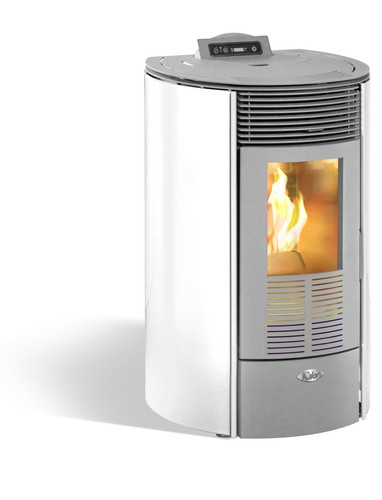 Stufa pellet redonda glass - redonda,