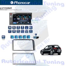RADIO Phonocar VM069 2 din auto multimedia 6.2" Navigatore + mascherina ALFA 147