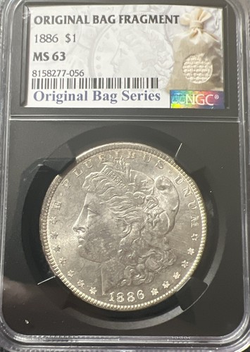 1886 morgan silver - p, dollar