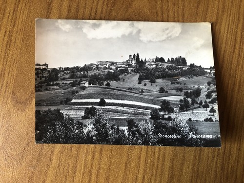 Cartolina moncestino panorama - cartolina,