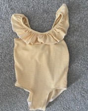 Costume da bagno giallo e