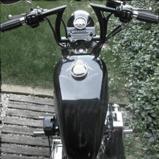 Motorcycle 1" inch Drag Z-Bar