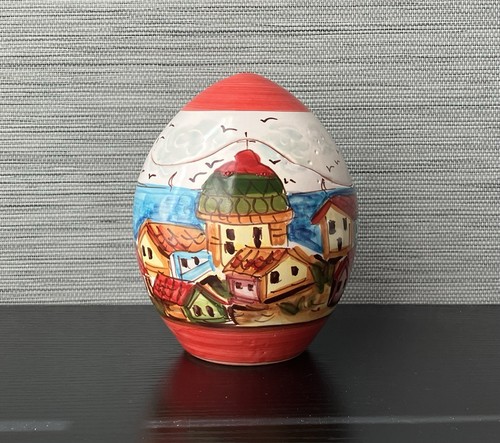 Vaso ceramica vintage avallone - vaso,