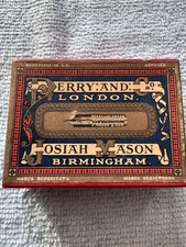 SCATOLA PENNINI Perry & Co. di Londra e Josiah Mason di Birmingham