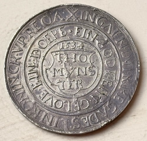 Münster città taler 1534 - münster, di