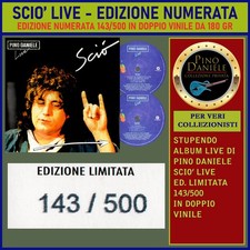 Pino Daniele - SCIO' LIVE - Doppio Vinile 33 giri. RARA Ed. Numerata 143/500