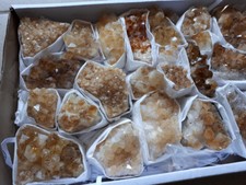 DRUSA QUARZO CITRINO minerale
