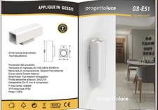 Applique gesso LED GU10