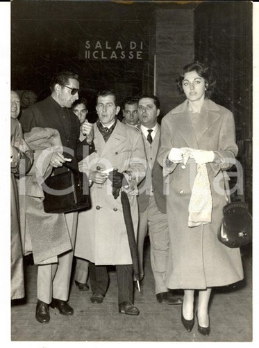 1958 roma arrivo fausto - roma,