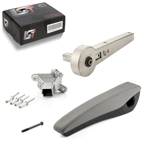 Bracciolo ecopelle grigio - , +