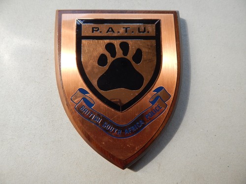 Rhodesia bsap patu plaque - eb,