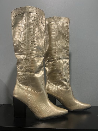 Stivali nasty gal gold - stivali,