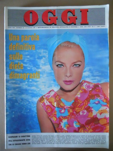 Oggi 1965 virna lisi - 1965,
