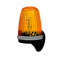 LAMPEGGIANTE PER CANCELLO AUTOMATICO 220V CON SUPPORTO PARETE