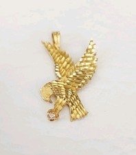 Ciondolo aquila vintage o oro