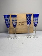 Set 4 flauti champagne vintage