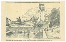 P4916 - PADOVA, CARTOLINA ILLUSTRATA DA A. CHAPPUIS,