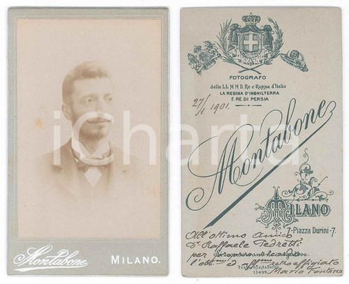 1901 milano ritratto mario - 1901,