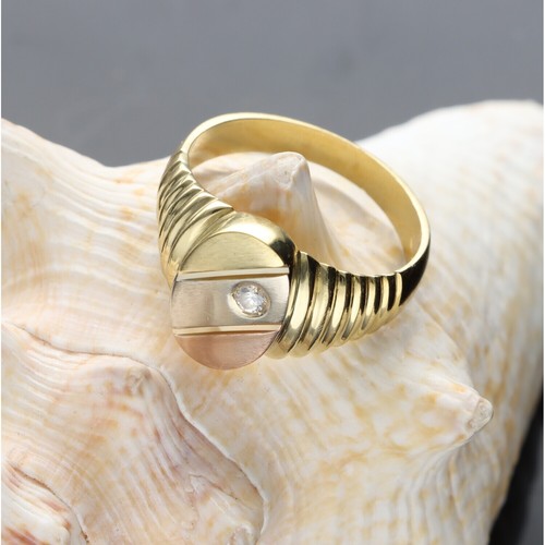 Anello uomo oro giallo - uomo,