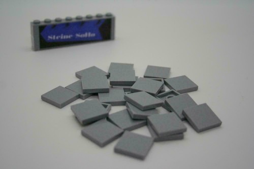 Lego 25x piastrelle 2x2 - lego,