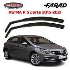 DEFLETTORI OPEL ASTRA K (2015-2021) 5 PORTE FARAD SET ANTIVENTO FUME' 12690