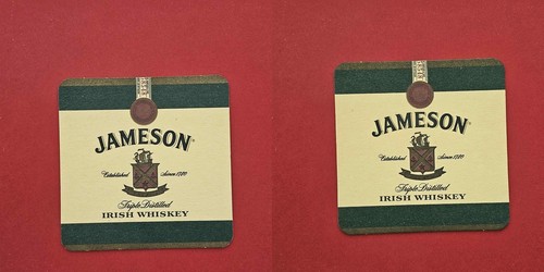 Jameson verde beige - logo, rosso