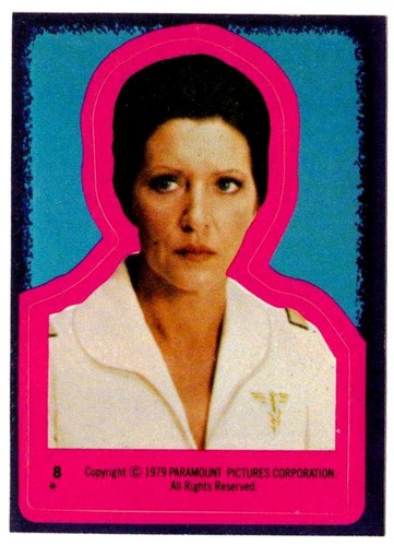 Adesivo topps star trek 1979 - adesivo,