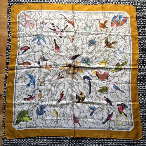 Sciarpa seta vintage - di,