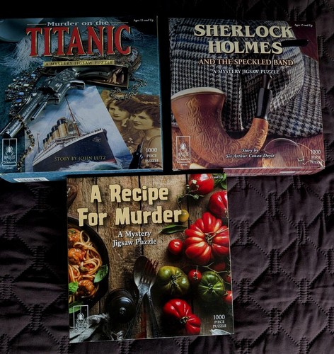 Bepuzzled murder mystery - murder,