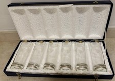 bicchieri cristallo  E Argento