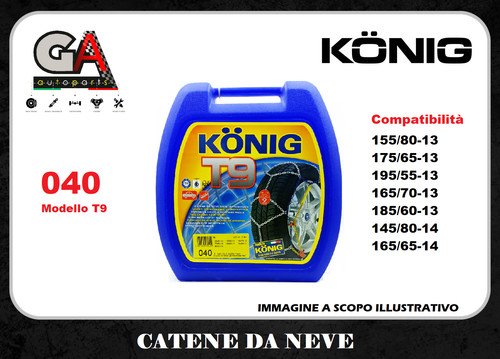 Catene neve konig 040 - da,