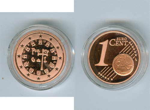 Portogallo cent proof - cent, pp