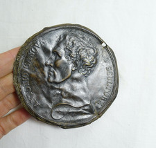 ANTICA MEDAGLIA PLACCA ANTONIO CANOVA SCULTORE  BELTRAMI  (1777-1854) CREMONA