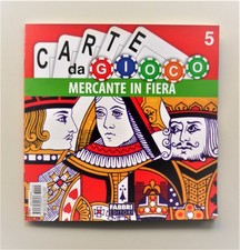 Carte da gioco N. 5 mercante in fiera Fabbri