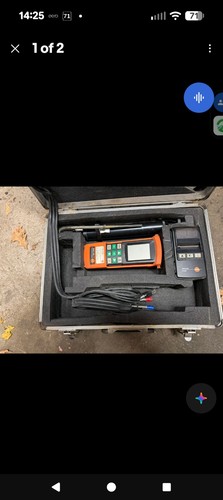 Testo 325m with carrying - carrying, case